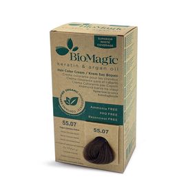 Крем-краска для волос BIOMAGIC 55/07 INTENSE CHOCOLATE BROWN
