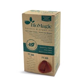 Крем-краска для волос BIOMAGIC 77/66 MEDIUM DEEP COPPER