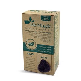 Крем-краска для волос BIOMAGIC 44/43 DEEP BROWN MAHOGANY GOLD