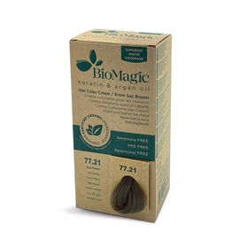 Крем-краска для волос BIOMAGIC 77/21 ICED CARAMEL