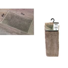 Covoras pentru baie Tendance, capucino, microfibra, 45x75cm