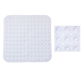 Коврик для душа Five, белый, PVC, 54x54cм