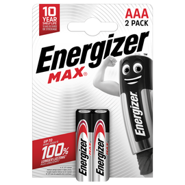 Baterii ENERGIZER Max Alcaline AAA, 2 buc