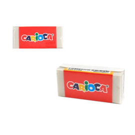Ластик Carioca, Прямоугольный, 1 шт