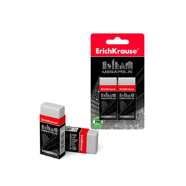 Set de radiere ERICHKRAUSE Megapolis, Blister, 2 buc