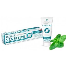 Pasta de dinti R.O.C.S. SENSITIVE Regenerare si Albire, 94 g