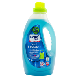 Gel de rufe DENKMIT Fresh Sensation, pentru tesaturi sintetice, 35 de spalari, 1.5 L