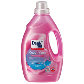 Gel de rufe DENKMIT Cozy & Care, pentru textile delicate, 30 de spalari, 1.5 L