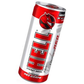 Энергетик HELL Red Grape Strong, 250 мл