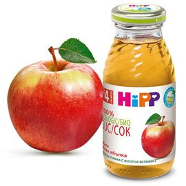 8012 Яблочный сок HiPP, с 4 месяцев, 200 мл
