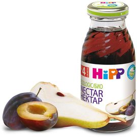 8043 Сливовый нектар HiPP, с 4 месяцев, 200 мл