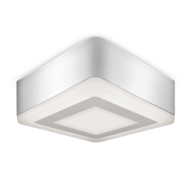 Светильник накладной GAUSS Backlight BL222 LED, 6+3Вт, 3000K, 450-540Лм, IP20, 145x145x31 мм, 1 шт