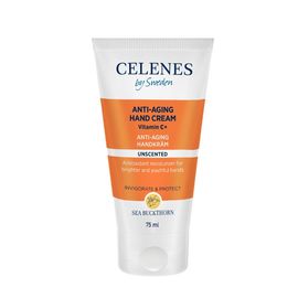 Крем для рук CELENES Sea, Без запаха, Аnti-age, С облепихой, 75мл