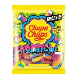Жевательный мармелад Chupa-Chups Кислые Роллсы, 150 г