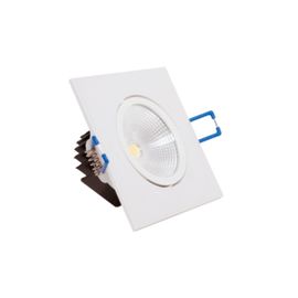 Встраиваемый светильник VITO/SNOW-S/5W/64K/WHT/220V/SQUARE/LED SPOT