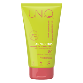 Гель для лица 3в1 UNIQ Acne Stop, очищающий, 150 мл