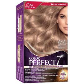 Vopsea de par COLOR PERFECT Blond Deschis Perlat Stralucitor 8/18, 135 ml
