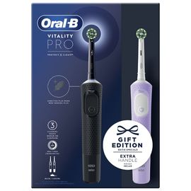 Рerie electrica ORAL B Vitality Pro Duo Cross Action, 2 buc