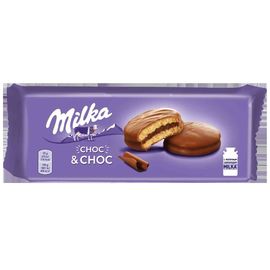 Бисквит-сэндвич Milka покрытый шоколадом, 150 г
