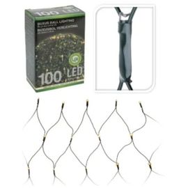 Luminite de Craciun "Plasa rotunda" 100LED alb-cald, D 90 cm