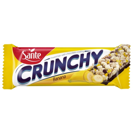 Батончик SANTE Crunchy, банан в шоколаде, 40 г