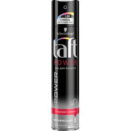 Лак для волос TAFT Power, с витаминами, мегафиксация, спрей 250 мл
