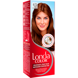 Vopsea pentru par LONDA COLOR 6/73 Saten Ciocolatiu, 110 ml