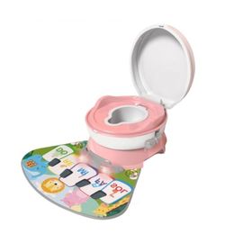 Горшок со звуками и текстильным ковриком YAYA DUCK BABYLOVE, Розовый, ZJA342169