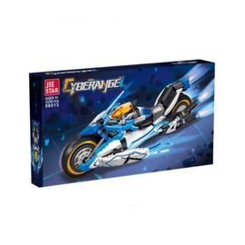 Set de constructie Motocicleta Cyberangel JIE STAR 58013, ZJA351095, 1230 elemente