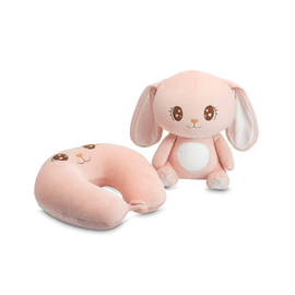 Perna-jucarie DORMEO Miss Honey Bunny 2in1, pentru calatorii
