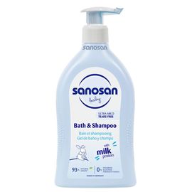 Baie și șampon SANOSAN 2 în 1, 500 ml