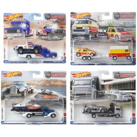 Set de colectie HOT WHEELS din 2 automobile Premium Team Transport, in asortiment