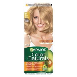 Vopsea-crema pentru par GARNIER Color Naturals, 9 Blond Natural Extra Deschis