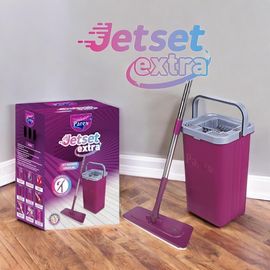 Набор для уборки PAREX Jetset Extra, ведро, швабра, отжим