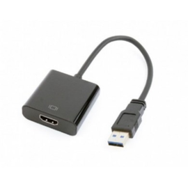 Адаптер GEMBIRD, USB3.0 to HDMI, A-USB3-HDMI-02, Black