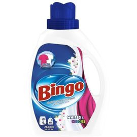 Detergent lichid BINGO White Color, 2600 ml