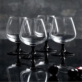 Set pahare LUMINARC Domino pentru brandy, 410 ml, 4 buc