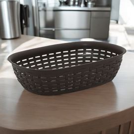 Cos pentru piine ALEANA, maro inchis, 30.5*21.5*7.5 cm, 2.5 l