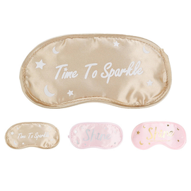 Masca pentru somn ELEGANZA Shine, 18x8 cm