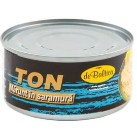 Ton DE BALTICA maruntit, in suc propriu, 185 g