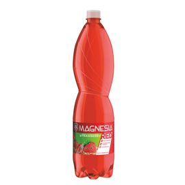 Минеральная вода MAGNESIA Red Клубника, газированная, 1.5 л