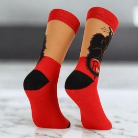 Ciorapi pentru barbati YJWZI429, cu desen, 40-48
