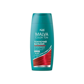 Тонирующий бальзам ACME MALVA COLOR TON 4.6, 180 мл