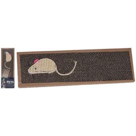 Когтеточка PETS картонная, плоская, 38x12x2 см
