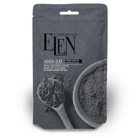 Черная глина ELEN cosmetics, с активированным углем и экстрактом алоэ вера, 40 г