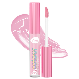 Luciu de buze 7DAYS B.COLOUR, cu efect de marire, 02 Soft pink, 2,5 ml