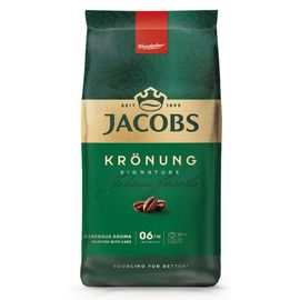 Кофе JACOBS Kronung, в зернах, 1 кг