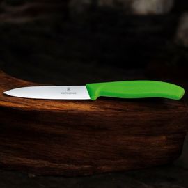 Нож VICTORINOX Paring Swiss Classic, green, 6.7706.L114