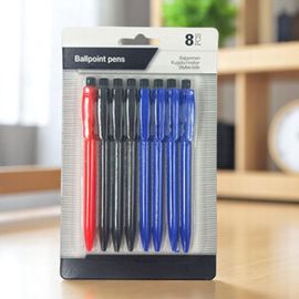 Набор ручек шариковых WriteWell, блистер, 8 шт