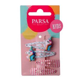 Agrafe de par PARSA Beauty Unicorn, 4 buc